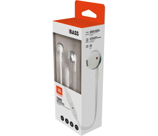 JBL T205 Srebne - 387776 - zdjęcie 5